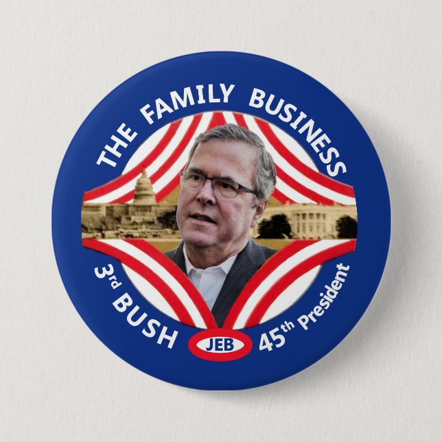 Jeb 45. Präsident Button (Vorderseite)