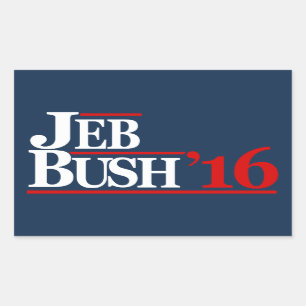 Jeb Bush 2016 Aufkleber