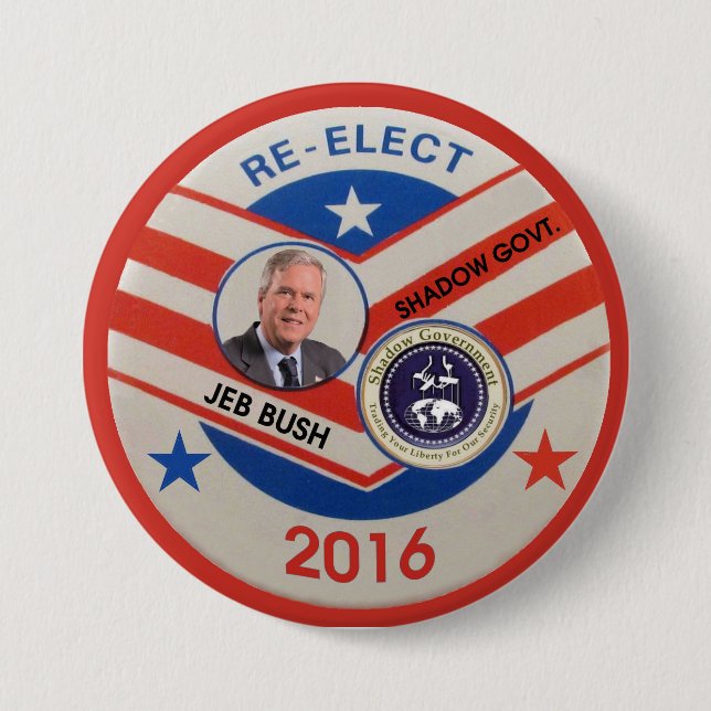 Jeb Bush 2016 Button (Vorderseite)