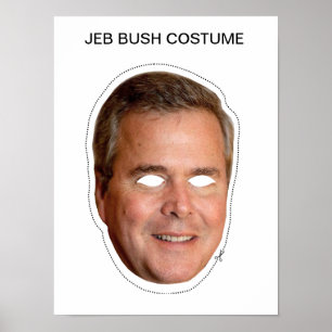 Jeb Bush Costume Poster