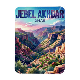 Jebel Akhdar Oman Magnet