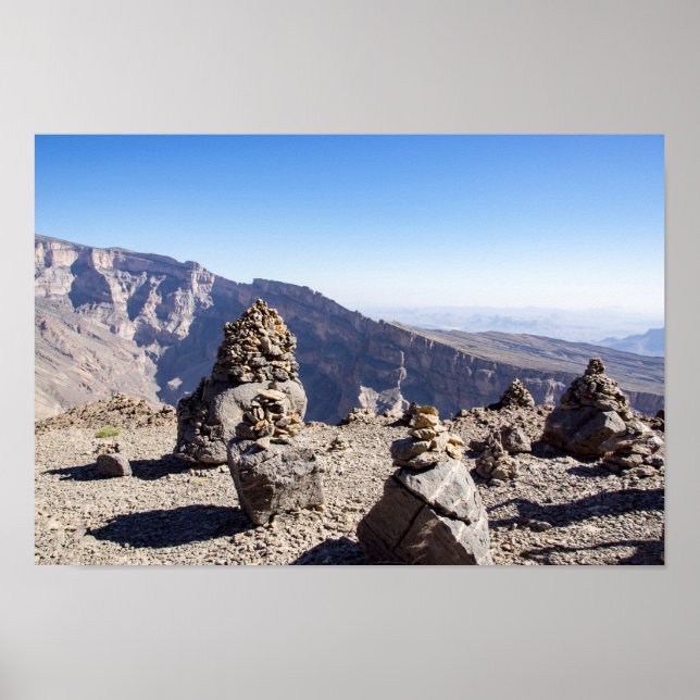 Jebel Shams - Sultanat Oman Poster (Vorne)