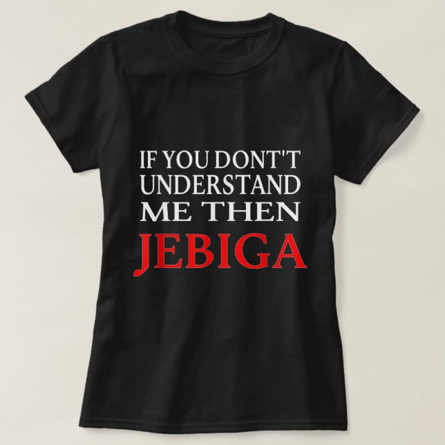 Jebiga Brate Jugoslawien Balkan Slang Funny Serbis T-Shirt (Design vorne)