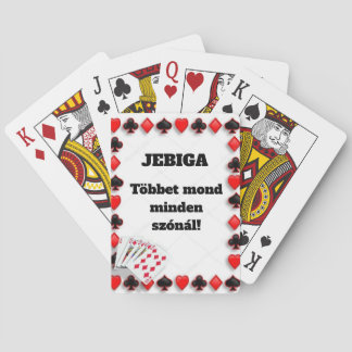 JEBIGA Többet mond minden szónál! jeu de cartes