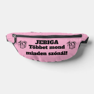 JEBIGA Többet mond minden szónál oldaltáska Bauchtasche