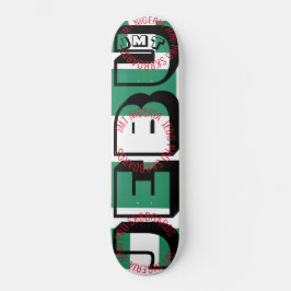 JEBU JMT NIGERIA 8 1/4" Skateboard Deck