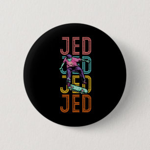 Jed Custom Skateboarding Hob Button