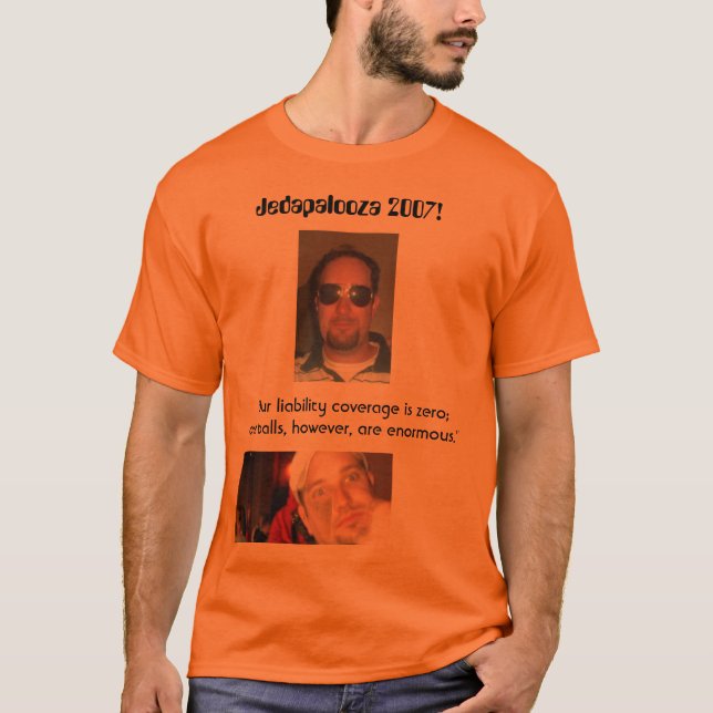 Jedapalooza offizieller T - Shirt (Vorderseite)