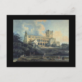Jedburgh Abbey von Thomas Girtin Postkarte