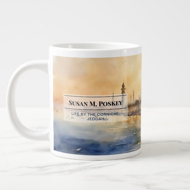 Jeddah Corniche Tasse (Links)