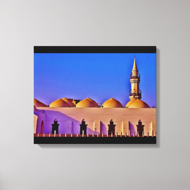 Jeddah Mosque Leinwanddruck (Vorderseite)