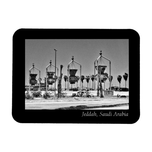 Jeddah, Saudi-Arabien Magnet (Horizontal)