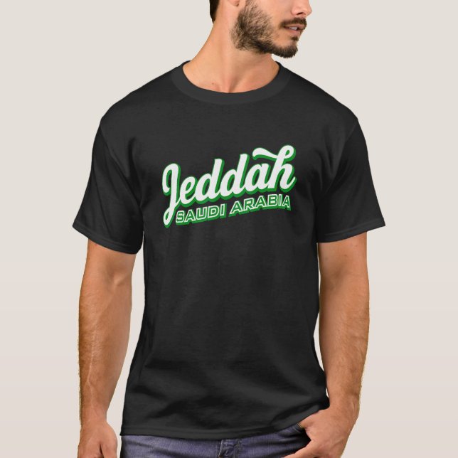 Jeddah Saudi Arabien T-Shirt (Vorderseite)