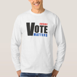 Jede Abstimmung zählt - Ihre Stimme ist Ihr Power T-Shirt