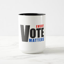 Jede Abstimmung zählt - Ihre Stimme ist Ihr Power Tasse