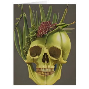 Jede Anlässe aus viktorianischem Schädel, Aloe und