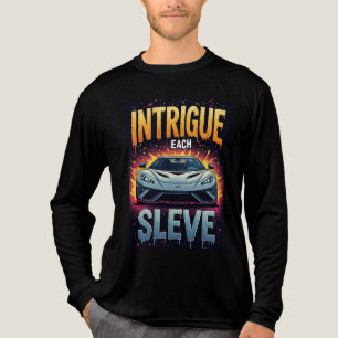 🎨 Jede Ärmel-Comic-Sports-Auto-Energie Tri-Blend Shirt