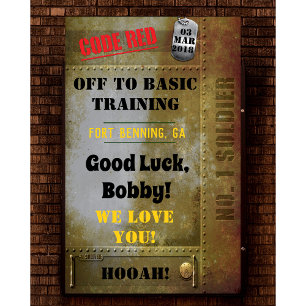 JEDE BRANCHE - Banner für militärisches Party