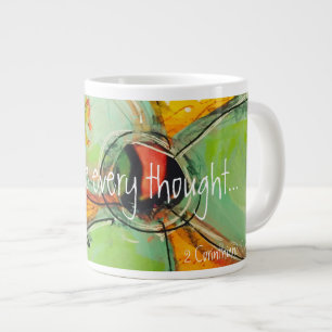 Jede denkbare Schrift-Tasse in Gefangenschaft brin Jumbo-Tasse