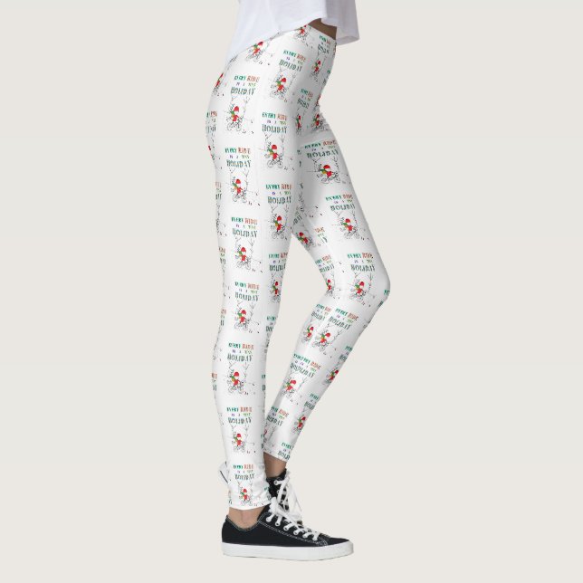 Jede Fahrt ist ein kleiner Urlaub Leggings (Rechts)