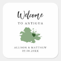 Jede Farbe Antigua Hochzeitungs-Begrüßungstasche o