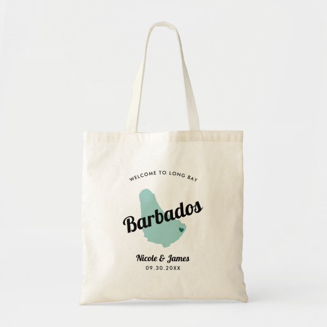 Jede Farbe Barbados Hochzeitsnadel, Tragetasche (Vorne)