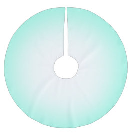 Jede Farbe mit dem Aqua Ombre Treppenhaus Polyester Weihnachtsbaumdecke