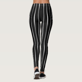 Jede Farbe mit Silberstreifen Leggings