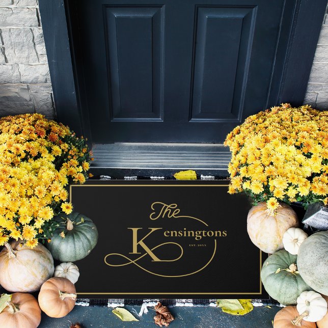 Jede Farbe | Monogram Fußmatte (Von Creator hochgeladen)