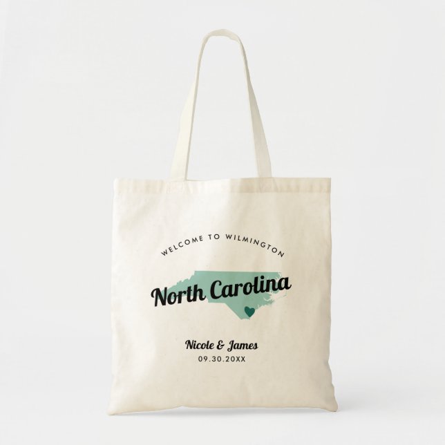 Jede Farbe North Carolina Hochzeitsnadel, Tragetasche (Vorne)