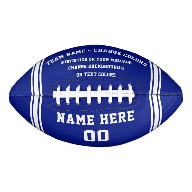 Jede FARBE Personalisierter Fußballball, individue Football (Vorderseite)