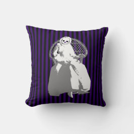 JEDE FARBE! Schwarzer Streifen Skeleton Puppenkiss Kissen