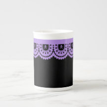 JEDE FARBE! Skull Lace Tee Cup
