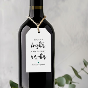 Jede Farbe, um Liebe, Lachen und ein glückliches E Geschenkanhänger