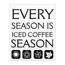 Jede Jahreszeit ist die Kaffeesaison