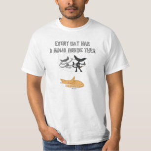Jede Katze hat ein ninja innerhalb sie T-Shirt