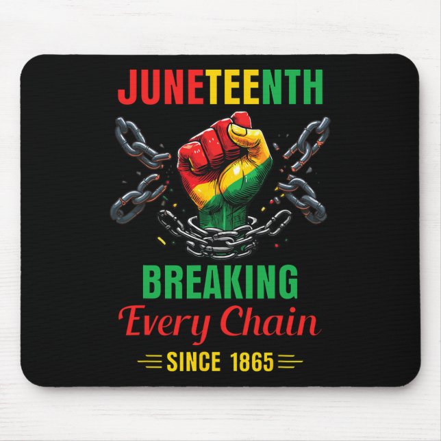 Jede Kette seit 1865 Frauen Männer Junetest Freedo Mousepad (Vorne)