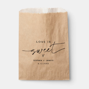 JEDE Liebe ist süße Hochzeit Geschenktütchen