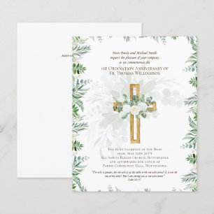 JEDE Ordination Jubiläum Einladung rustikales Holz