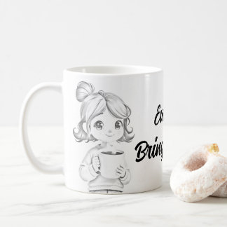 Jede Sippe bringt eine Lächelnde Tasse