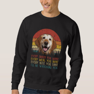 Jede Snack, die Sie machen Labrador Hund, Hund Mam Sweatshirt