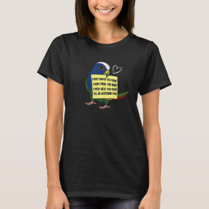 Jede Snack Mahlzeit oder Biss I Weiß gekappt Pionu T-Shirt