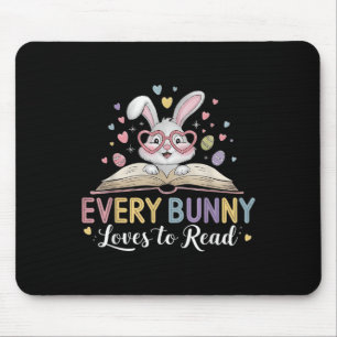 Jede sonnige Liebe zu lesen Lover Bookworm Rabb Mousepad