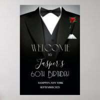 JEDE VERANSTALTUNG - Mens Tuxedo Begrüßungszeichen