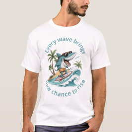 Jede Welle bringt eine neue Chance, T - Shirt zu s