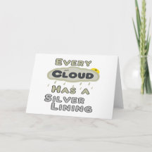 Jede Wolke hat eine silberne Färbung