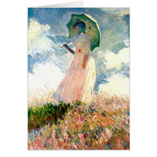 Jedem Anlass Monet Woman, Parasol