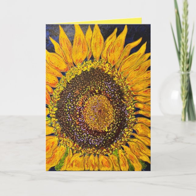 Jeden Anlaß-Grußkarte Sonnenblumen Karte (Vorderseite)