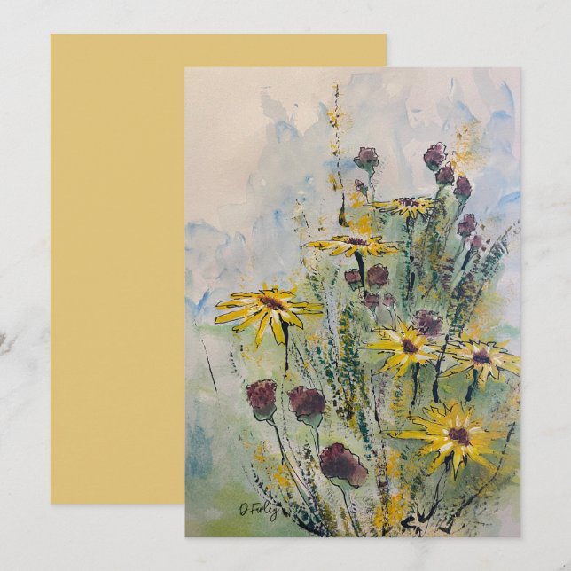 Jeden Anlaß-Note-Karte Dankeskarte (Vorne/Hinten)