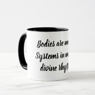 Jeden Atemzug zählen Tasse
